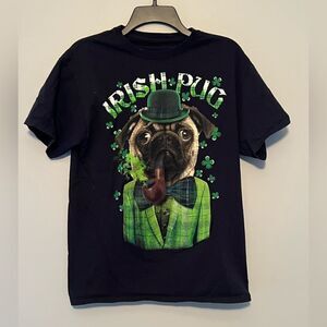 Irish Pug  Unisex Tee